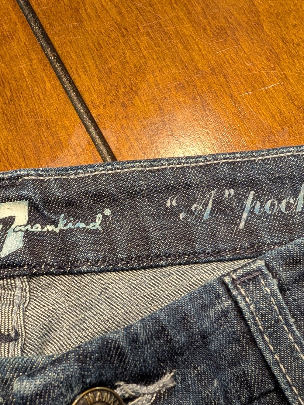 7 For All Mankind "A" Pocket Bootcut Jeans Size 29 - Picture 3 of 8